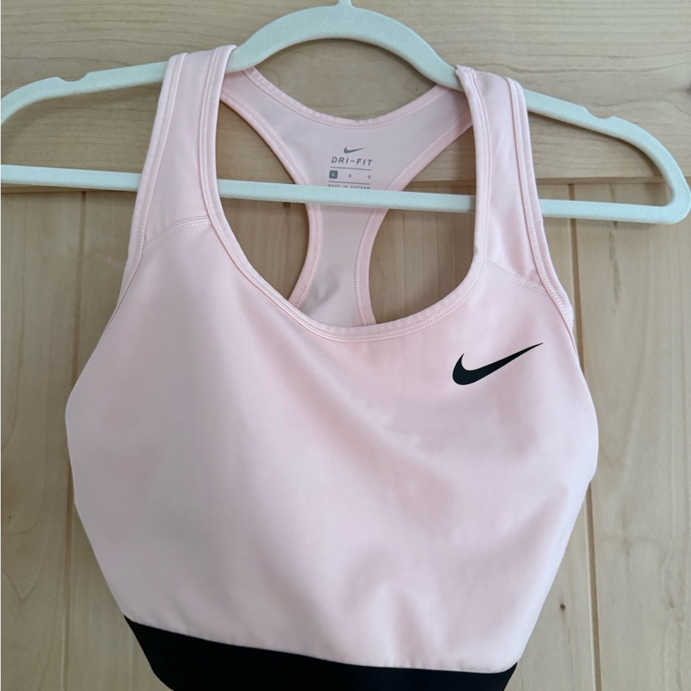 Nike Dri-Fit Women's Pink Sports Bra- Size Large